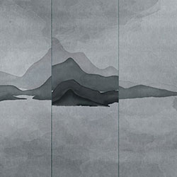 山湖-原创定制壁画 刘睿  NEWDECO星空体育品牌